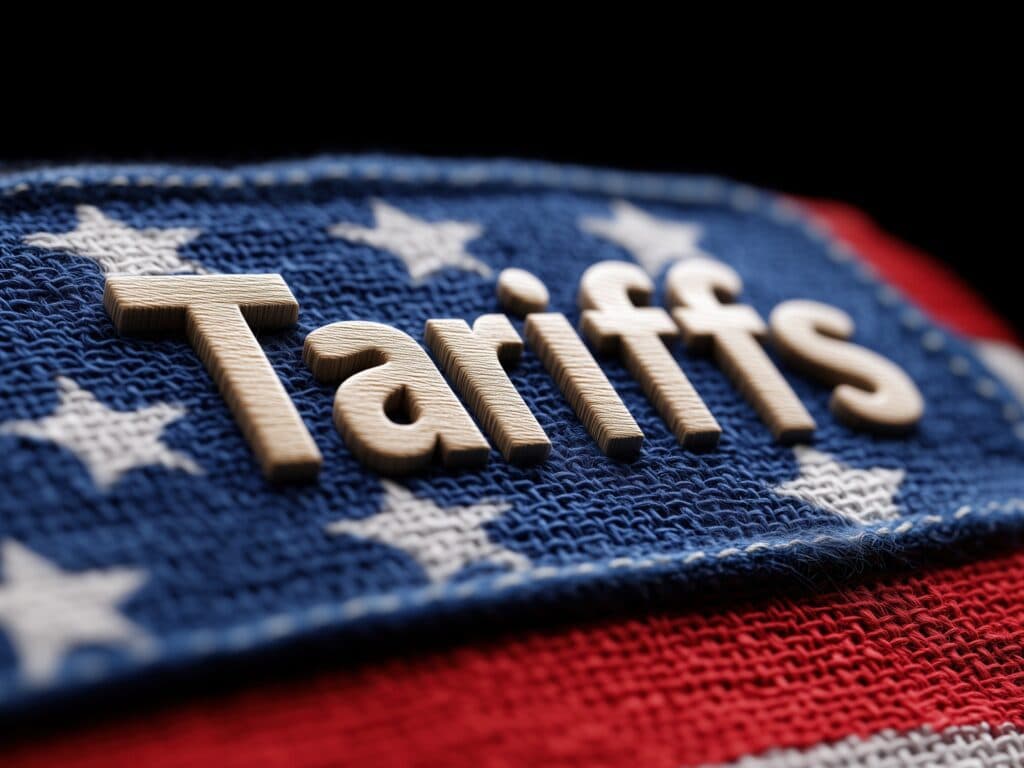Tariffs on american flag raising concerns about international trade